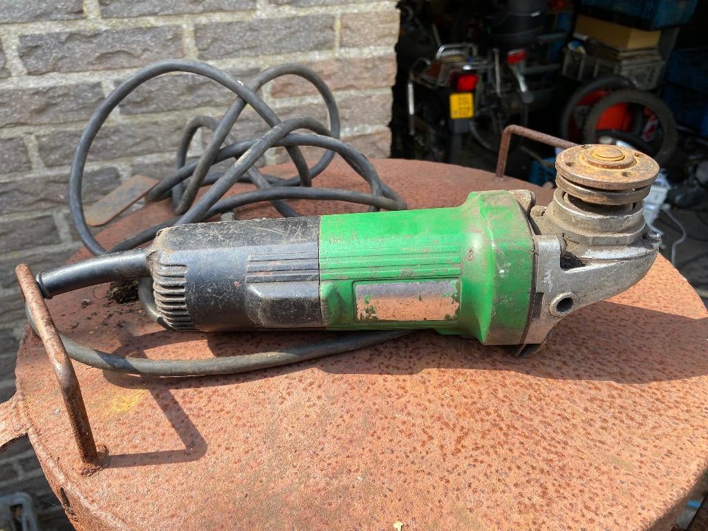 slijptollen, Ophalen of Verzenden, Gebruikt, Minder dan 700 watt, Haakse handslijpmachine