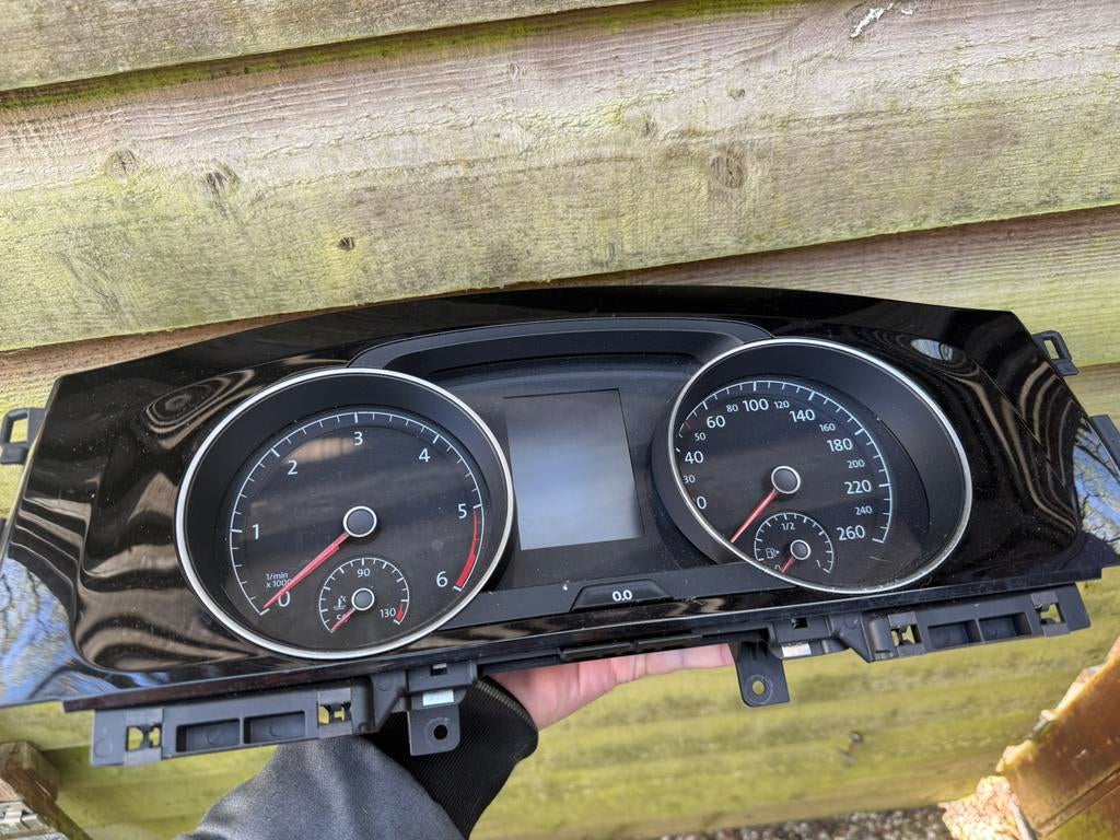 Volkswagen Golf 7 diesel tellerbak instrumentenpaneel, Ophalen of Verzenden, Gebruikt, Volkswagen