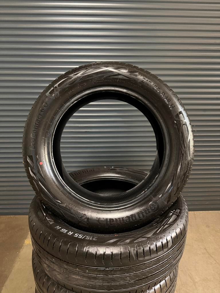 Continental Zomerbanden set 215/55/R18 H, Auto-onderdelen, Banden en Velgen, 18 inch, 215 mm, Ophalen of Verzenden, Band(en)