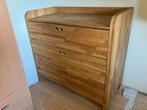 Commode massief eiken, Ophalen, 50 tot 70 cm, Voetruimte, 100 cm of meer