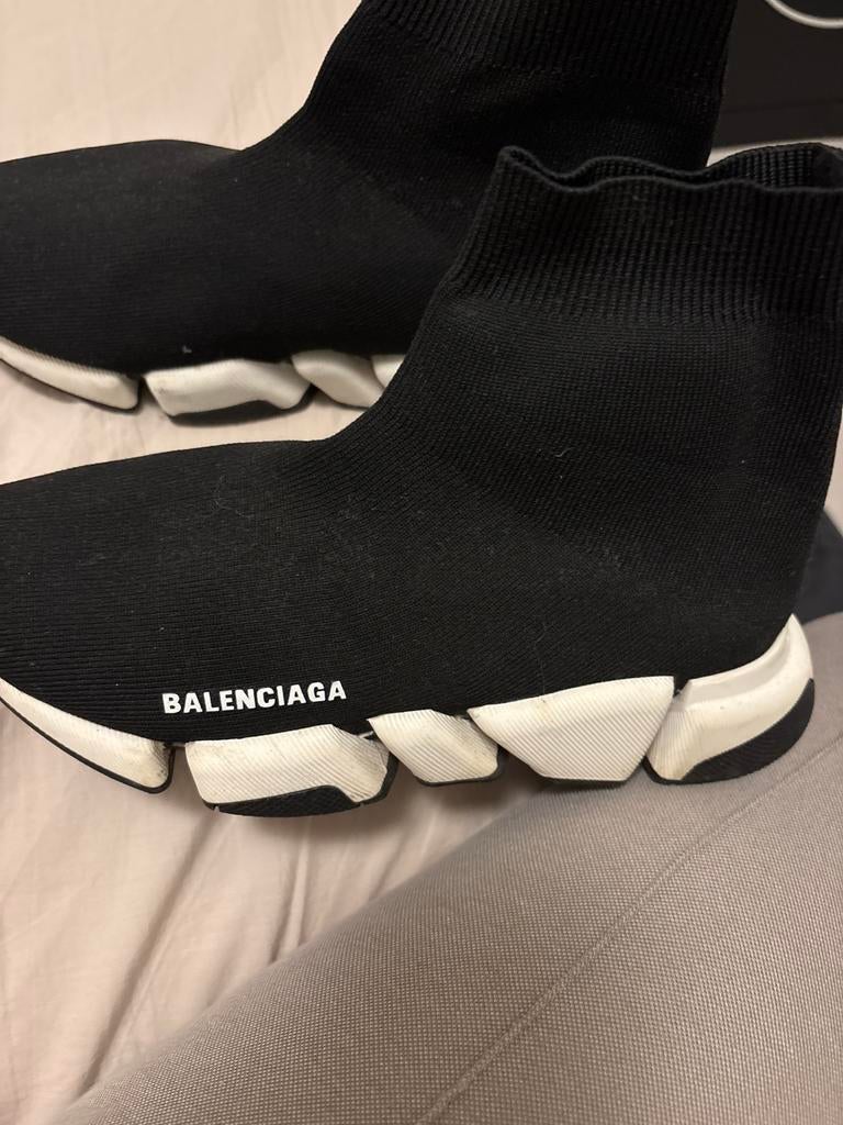 Balenciaga Speed sneakers zwart, Kleding | Dames, Schoenen, Ophalen of Verzenden, Gedragen, Zwart, Sneakers of Gympen
