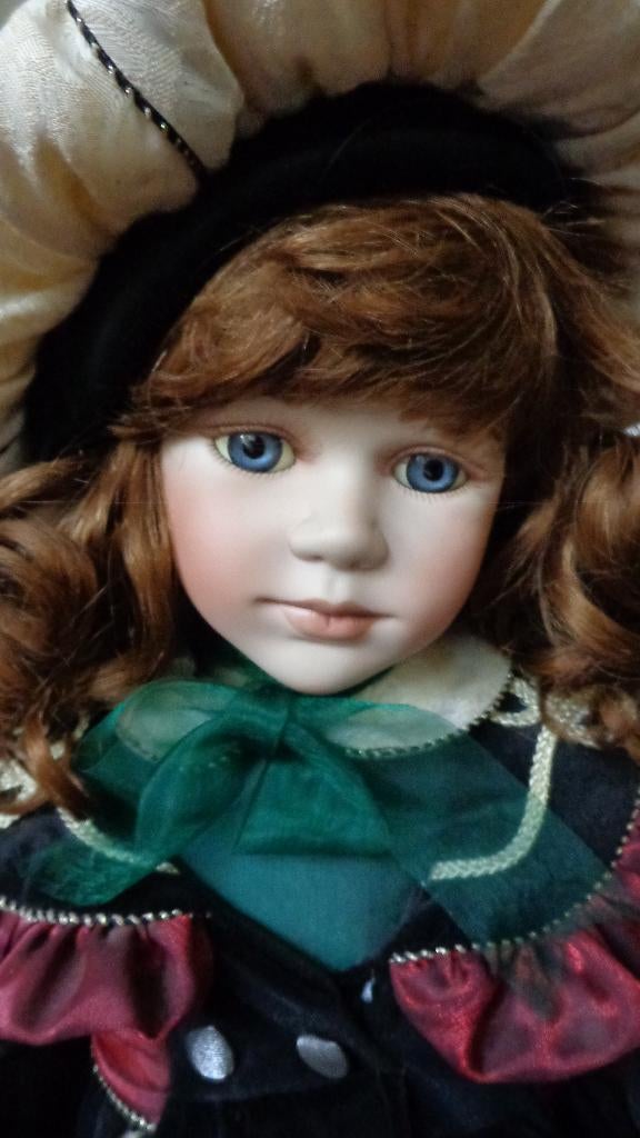 Drie vintage grote poppen, Verzamelen, Poppen, Ophalen, Zo goed als nieuw, Pop