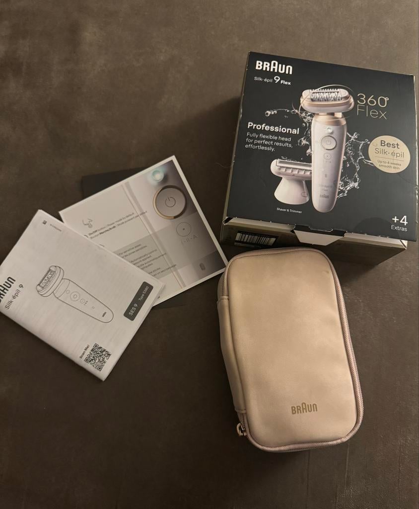 Braun Silk-épil 9 Flex Epilator, Ophalen of Verzenden, Nieuw, Scheren en Epileren