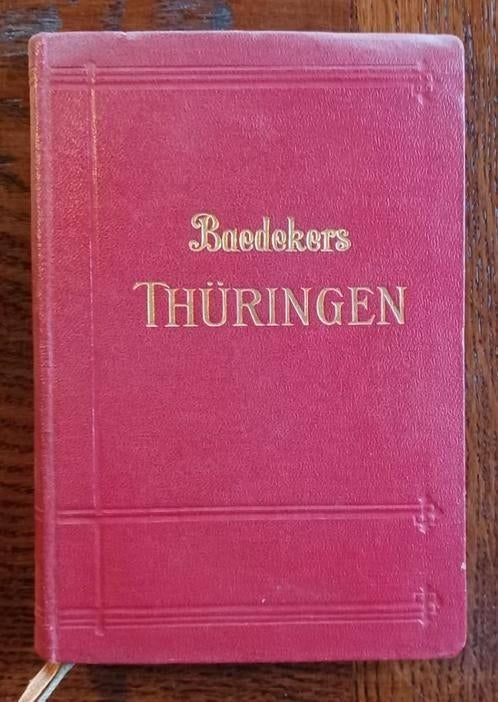 Baedeker - Thüringen, Europa, Ophalen of Verzenden, Reisgids of -boek, Gelezen
