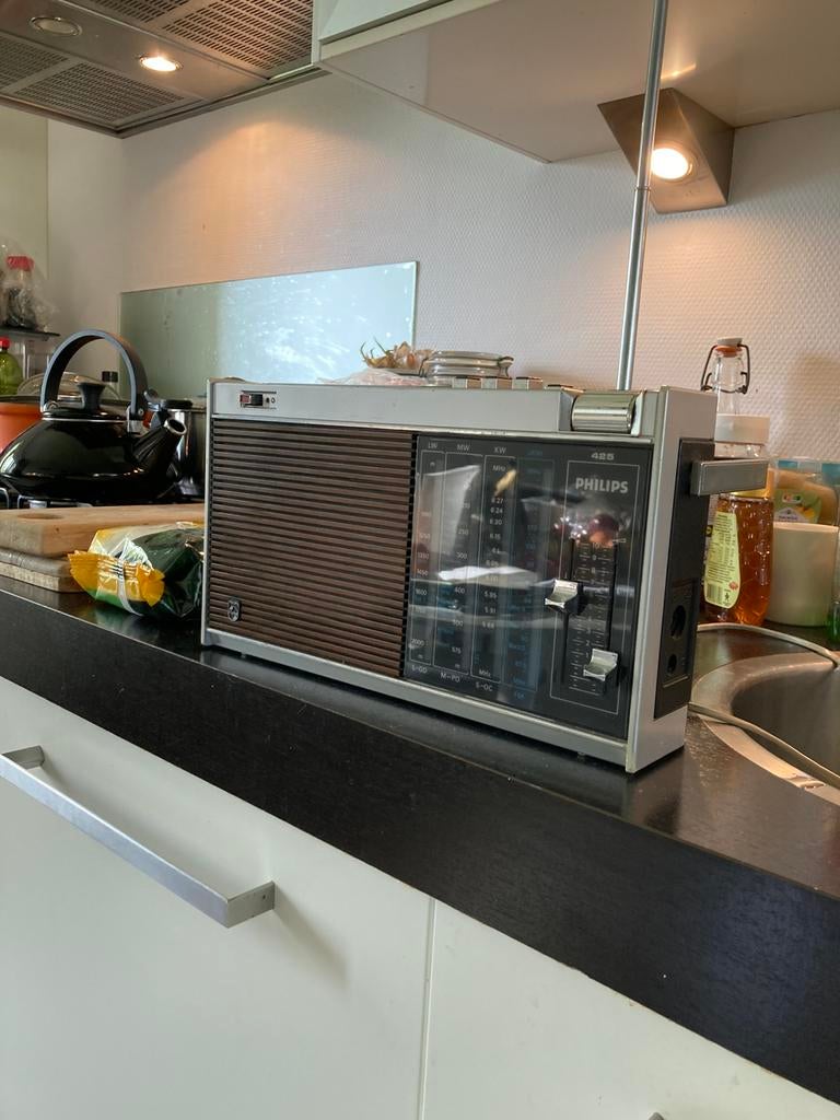 Philips 22RL425 vintage radio, Audio, Tv en Foto, Radio's, Ophalen of Verzenden
