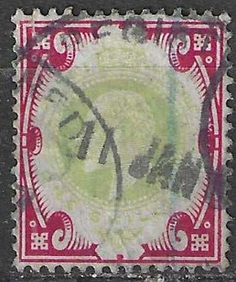 Groot-Brittannie 1902-1910 - Yvert 117 - Edward VII (ST), Postzegels en Munten, Postzegels | Europa | UK, Verzenden, Gestempeld