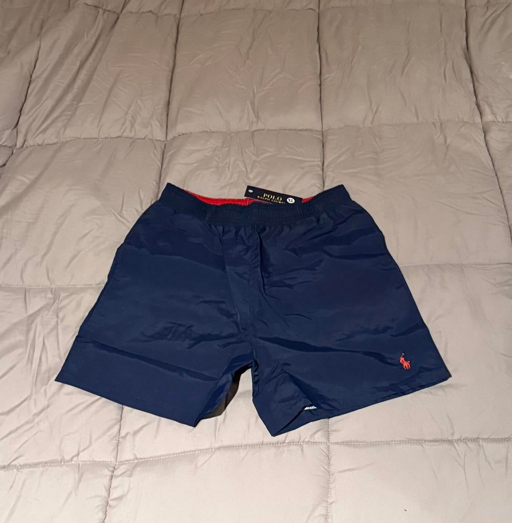 Ralph Lauren zwembroek, Kleding | Heren, Badmode en Zwemkleding, Verzenden, Maat 56/58 (XL), Blauw, Zwemshort