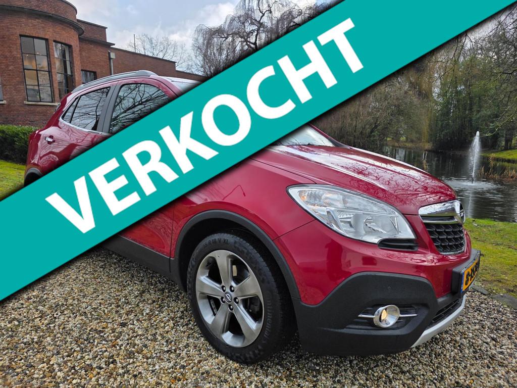 Opel Mokka 1.4 T Cosmo AIRCO/cruise/TREKHAAK, Auto's, Voorwielaandrijving, Euro 5, Gebruikt, 4 cilinders