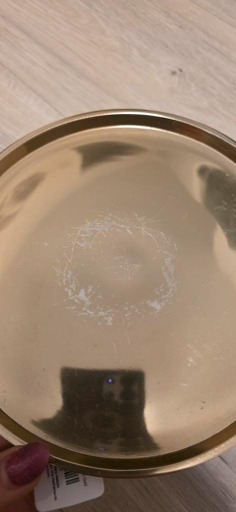 Riviera Maison Covent Garden Cake Stand Goud, Huis en Inrichting, Woonaccessoires | Schalen en Manden, Zo goed als nieuw, Schaal