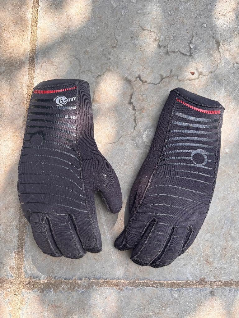 Subea Duikhandschoenen SCD neopreen 6,5mm - maat S, Watersport en Boten, Duiken, Ophalen of Verzenden, Zo goed als nieuw, Duikpak