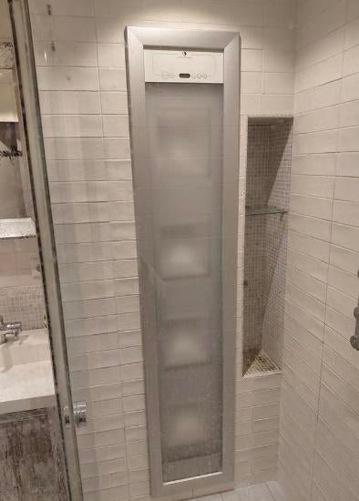 Sunshower deLuxe Health. Inbouw UV en IR. 185 cm hoog, Ophalen, Gebruikt, Overige typen, 150 tot 200 cm