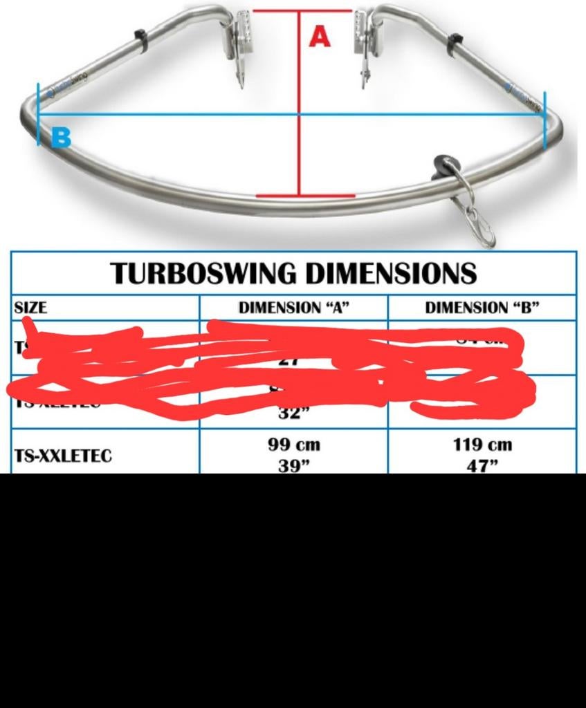 Turboswing xxl gezocht, Watersport en Boten, Ophalen of Verzenden