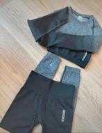 Gymshark setje, Zwart, Nieuw, Ophalen of Verzenden, Fitness of Aerobics