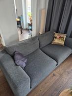 Comfortabele DFS grijze bank - 210x100x70 cm, Ophalen, Driepersoons, 75 tot 100 cm, Zo goed als nieuw