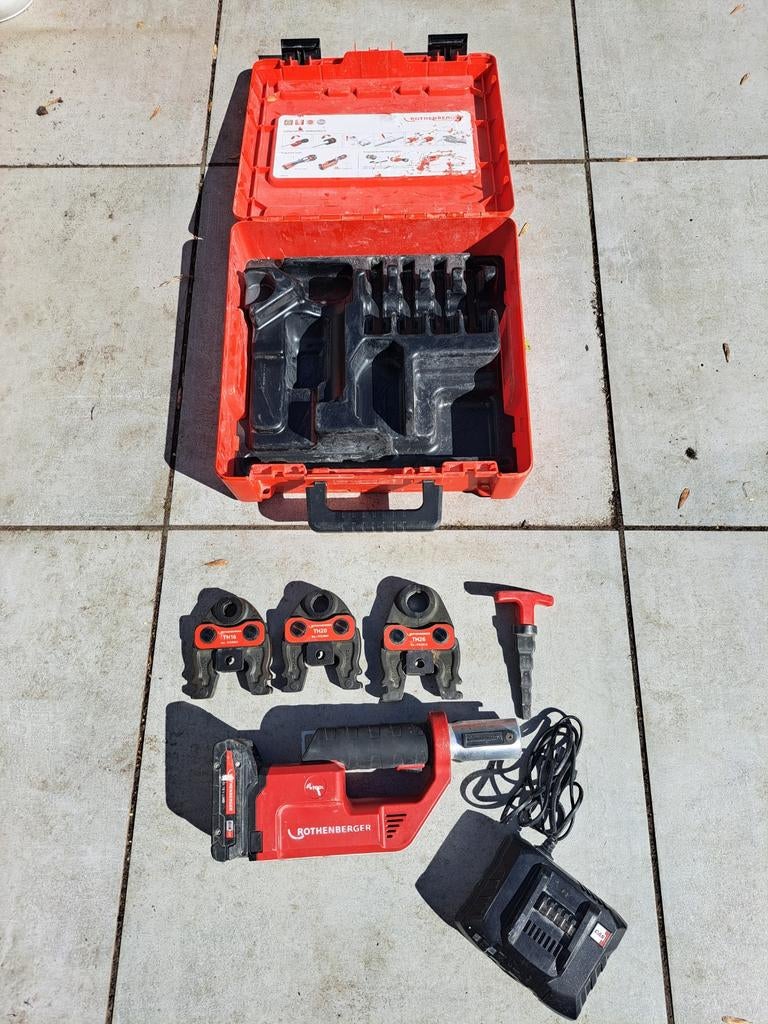 Rothenberger Compact perstang HENCO/COMAP persbek, Ophalen of Verzenden, Zo goed als nieuw