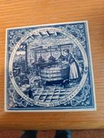 Delfts Blauw Tegel 'De Kaasmakerij Anno 1920' Royal Sphinx, Antiek en Kunst, Ophalen