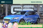 Ford Focus 1.0 155PK EcoBoost Hybrid ST Line X Business B&O, Stof, Gebruikt, Euro 6, Blauw