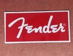 FENDER Giitaren logo Retro Gitaar muziek Sticker Decal, Ophalen of Verzenden, Nieuw