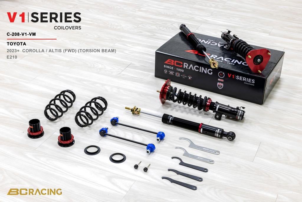 BC Racing schroefset verlaging - Toyota Corolla E21 23+, Ophalen of Verzenden