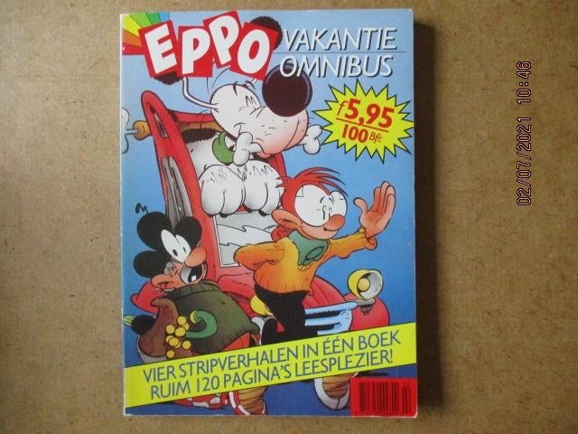 adv4893 eppo vakantie omnibus, Eén stripboek, Ophalen, Gelezen