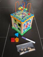 houten activity kubus met diverse functies., Ophalen of Verzenden, Gebruikt