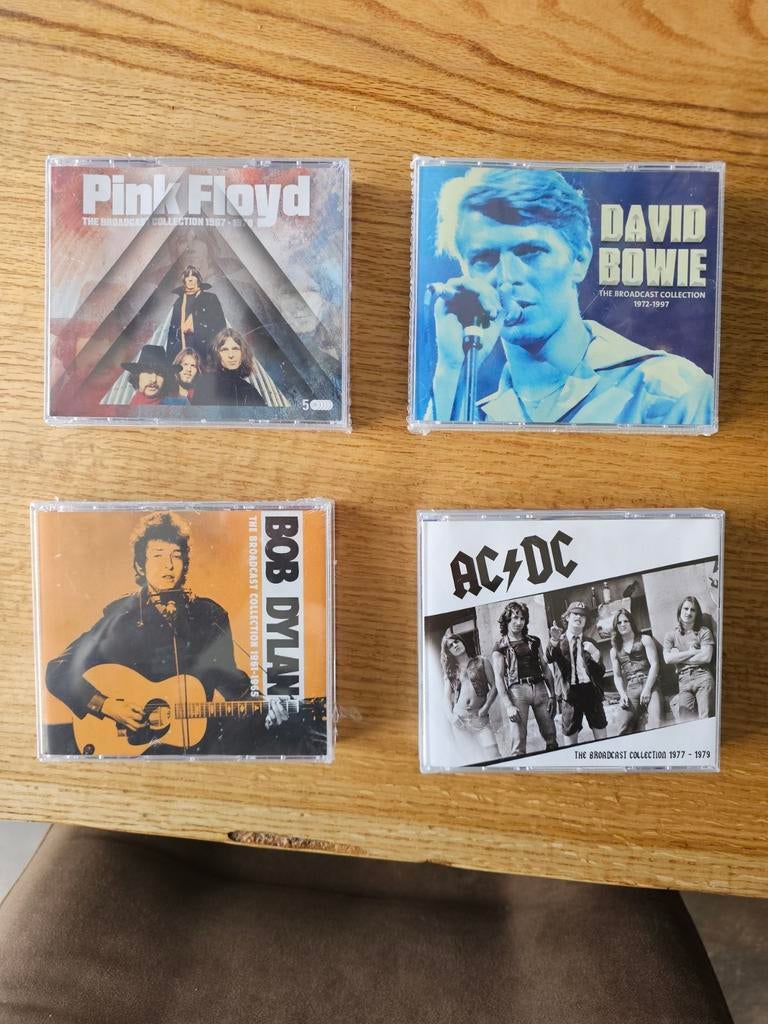 CD Boxsets: Pink Floyd, David Bowie, Bob Dylan, AC/DC, Ophalen, Nieuw in verpakking, Poprock