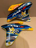Radiatorkappen Suzuki fabrieksteam 2004-2005 Smets/Stijbos, Ophalen of Verzenden, Gebruikt