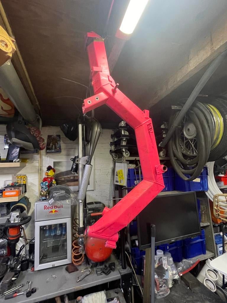 Gilera Citta frame zonder kenteken - Hard en lekvrij, Fietsen en Brommers, Ophalen of Verzenden, Gebruikt, Frame