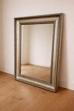 Zilverkleurige spiegel – klassiek / vintage stijl groot!, Ophalen, Zo goed als nieuw, Rechthoekig, Minder dan 100 cm