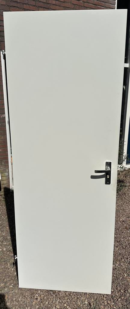 2x opdekdeur binnendeur opdek 73x201,5 links en rechts, Doe-het-zelf en Verbouw, Deuren en Horren, Ophalen, Gebruikt, Minder dan 80 cm