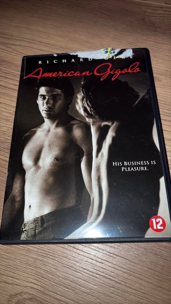 American Gigolo met Richard Gere op dvd., Vanaf 16 jaar, Ophalen of Verzenden, Zo goed als nieuw, Actiethriller