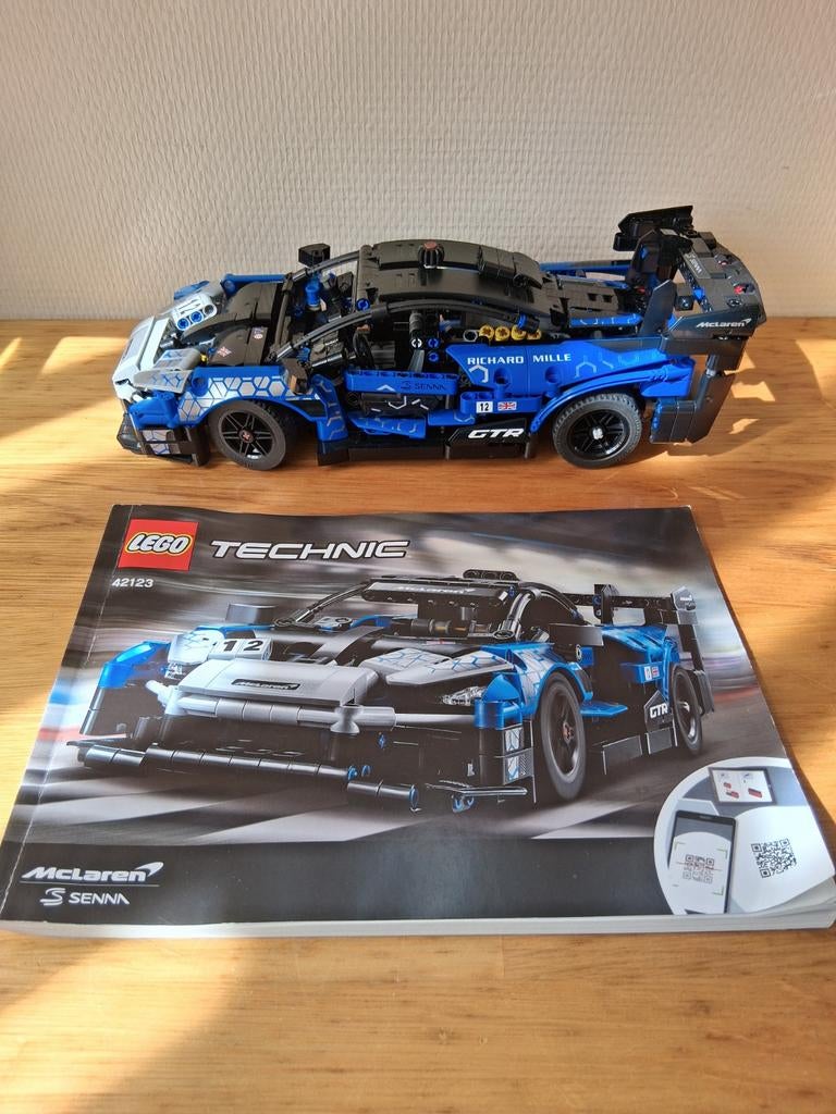Lego technic McLaren Senna Nummer 42123 complete set + boek, Ophalen of Verzenden