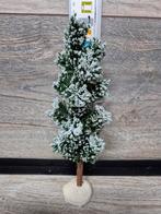 Kerstdorp mooie besneeuwde boom kersthuisjes, Diversen, Kerst, Ophalen of Verzenden, Zo goed als nieuw