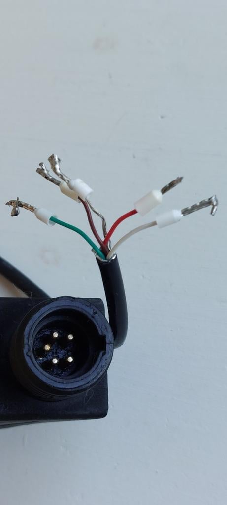 Navman wind transducer kabel met voetje., Ophalen of Verzenden, Zo goed als nieuw, Gps of Kompas