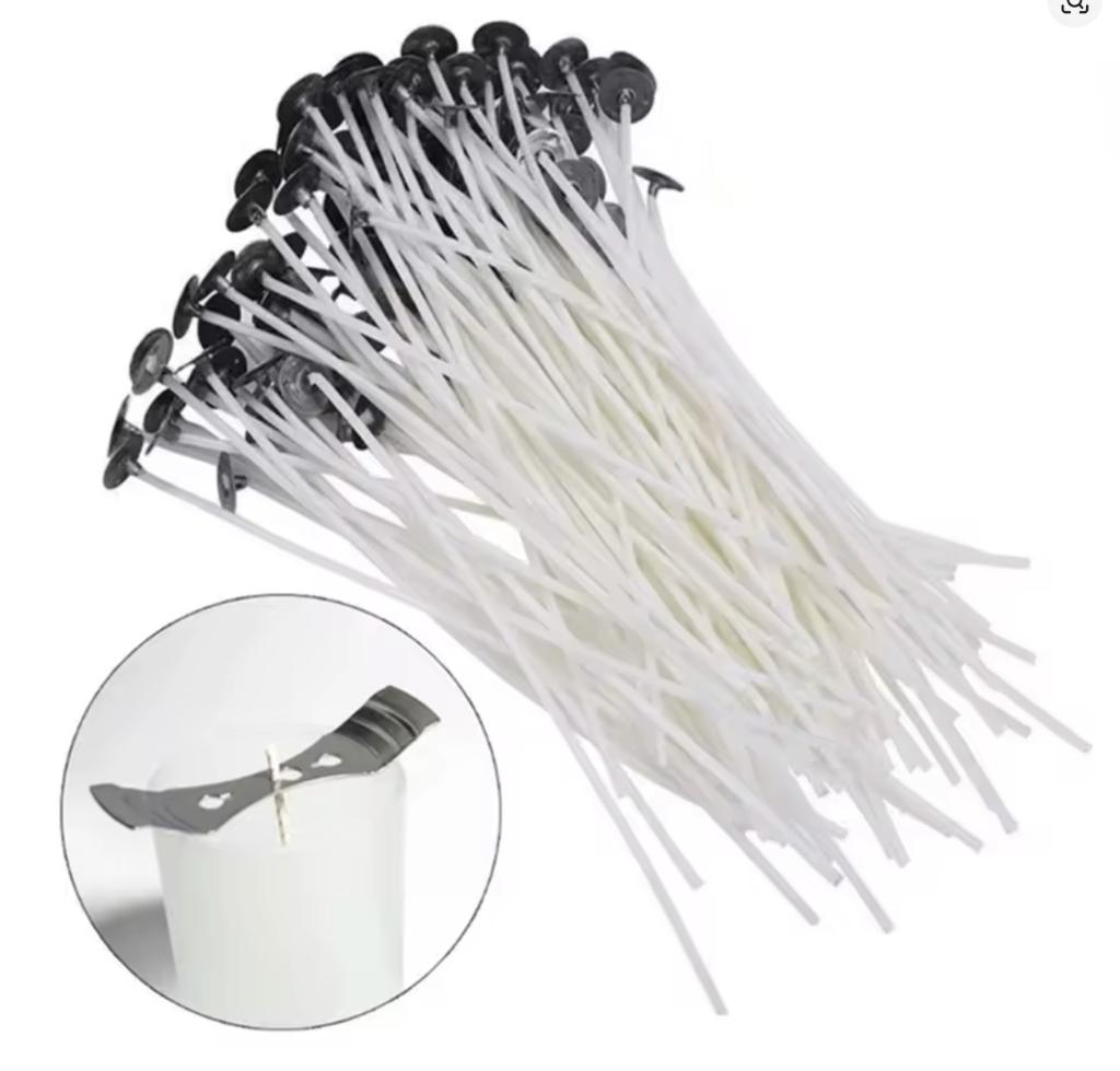 Kaarslont - Voor zelf kaarsen maken van 15 cm - 50 stuks, Verzenden, Nieuw, Knutselwerk