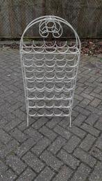 Metalen wijnrek 1,17m hoog, Huis en Inrichting, Ophalen, Gebruikt, Metaal, 75 cm of meer