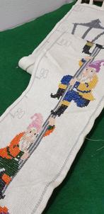 Muurhanger meet ladder geborduurd kabouters, Ophalen of Verzenden, 'T Olde Gre-j, Info@toldegrej.nl, Endepoelstraat 20f Didam