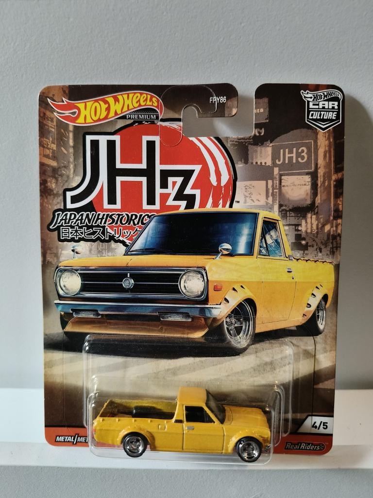 Hot Wheels Datsun Sunny Japan Historics, Ophalen of Verzenden
