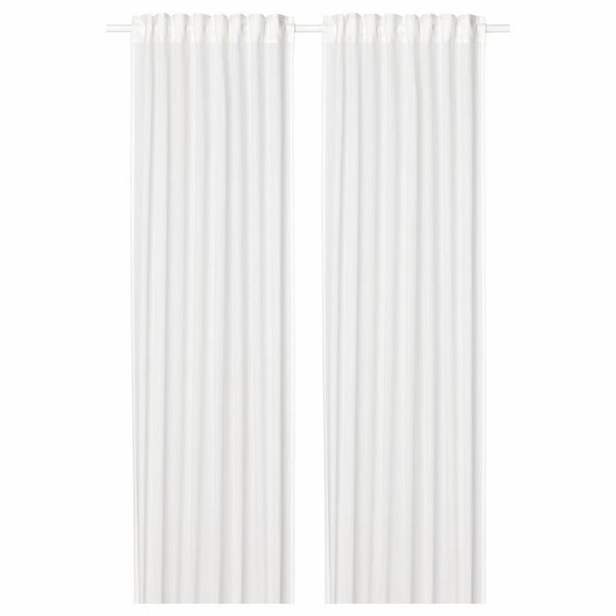 Witte vitragegordijnen, Ophalen, 200 cm of meer, Wit, Nieuw