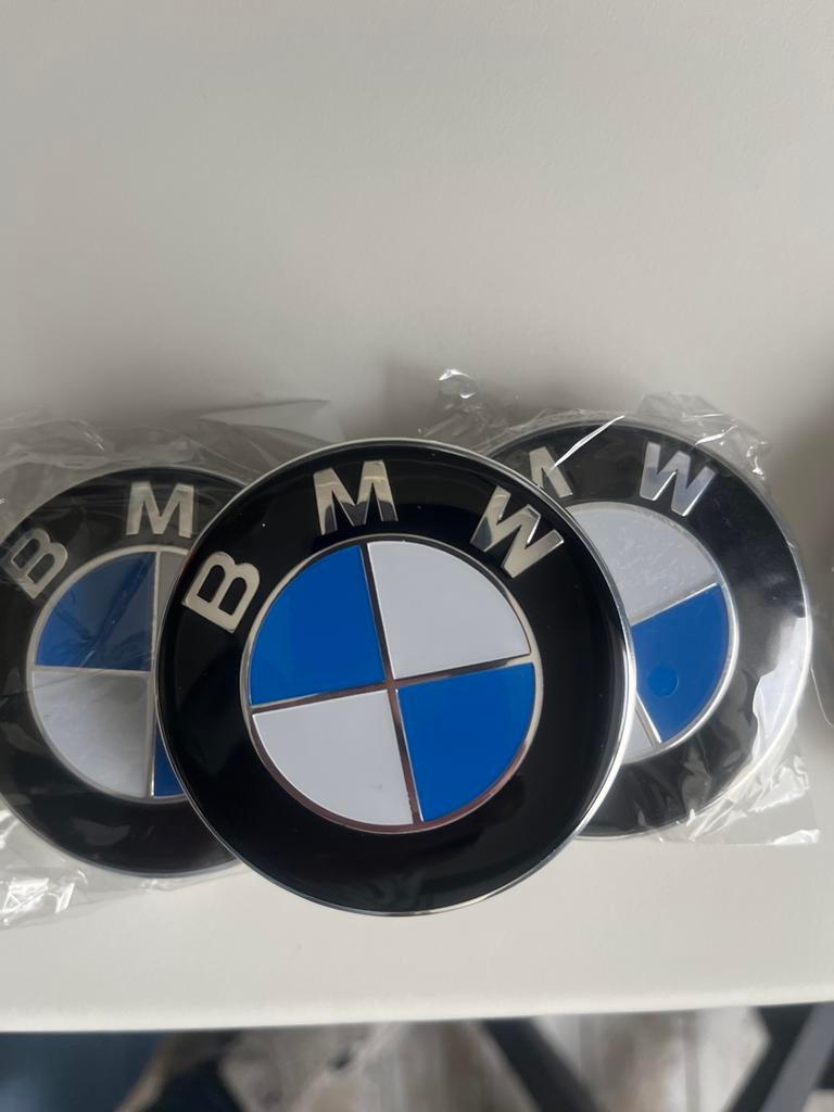 Nieuwe BMW Wiel Naafdoppen 68mm  - Set van 4, Auto diversen, Wieldoppen, Ophalen of Verzenden, Nieuw