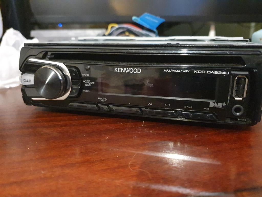 Kenwood KDC-DAB34U USB+AUX, Ophalen of Verzenden, Zo goed als nieuw