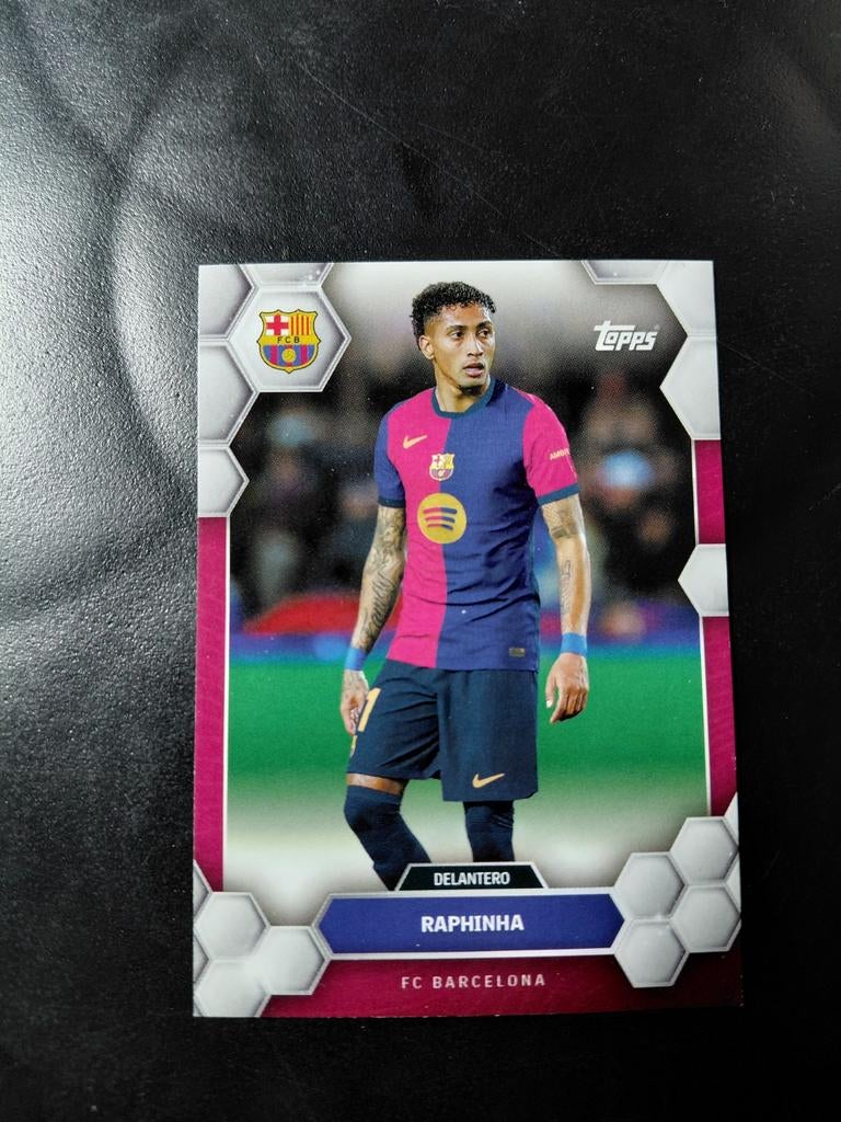 Raphinha (fc barcelona) topps, Ophalen of Verzenden, Nieuw, Buitenlandse clubs, Spelerskaart