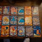 Pokemon topps kaarten verzameling, + 5 glitter kaarten, Ophalen, Zo goed als nieuw, Meerdere kaarten