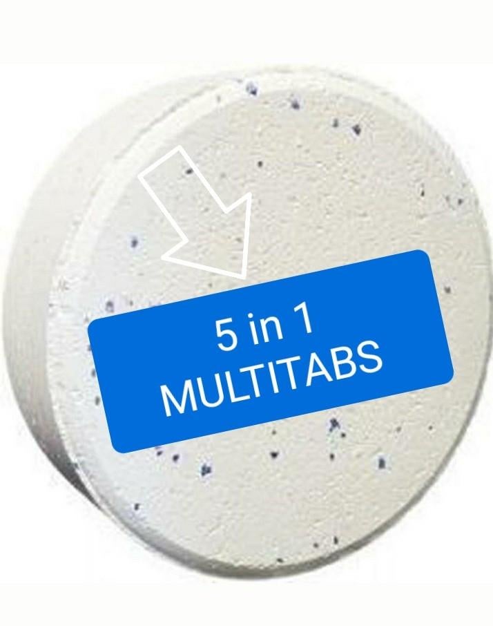 Multitabs chloortabs 5in1.NOOIT MEER EEN GROEN ZWEMBAD, Tuin en Terras, Ophalen, Minder dan 80 cm, Opblaaszwembad, Nieuw
