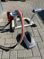 Elite Qubo Power Mag Smart B+ Hometrainer met Tacx voorwiels, Ophalen of Verzenden, Gebruikt, Overige typen
