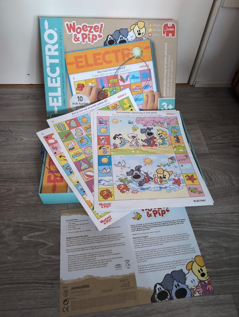 Woezel en Pip Electro Spel - Leerzaam en Leuk!, Kinderen en Baby's, Speelgoed | Educatief en Creatief, Ophalen of Verzenden, Zo goed als nieuw