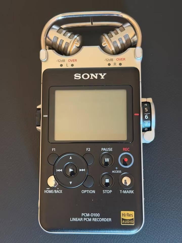 Sony PCM D 100, Ophalen of Verzenden, Zo goed als nieuw, Audio