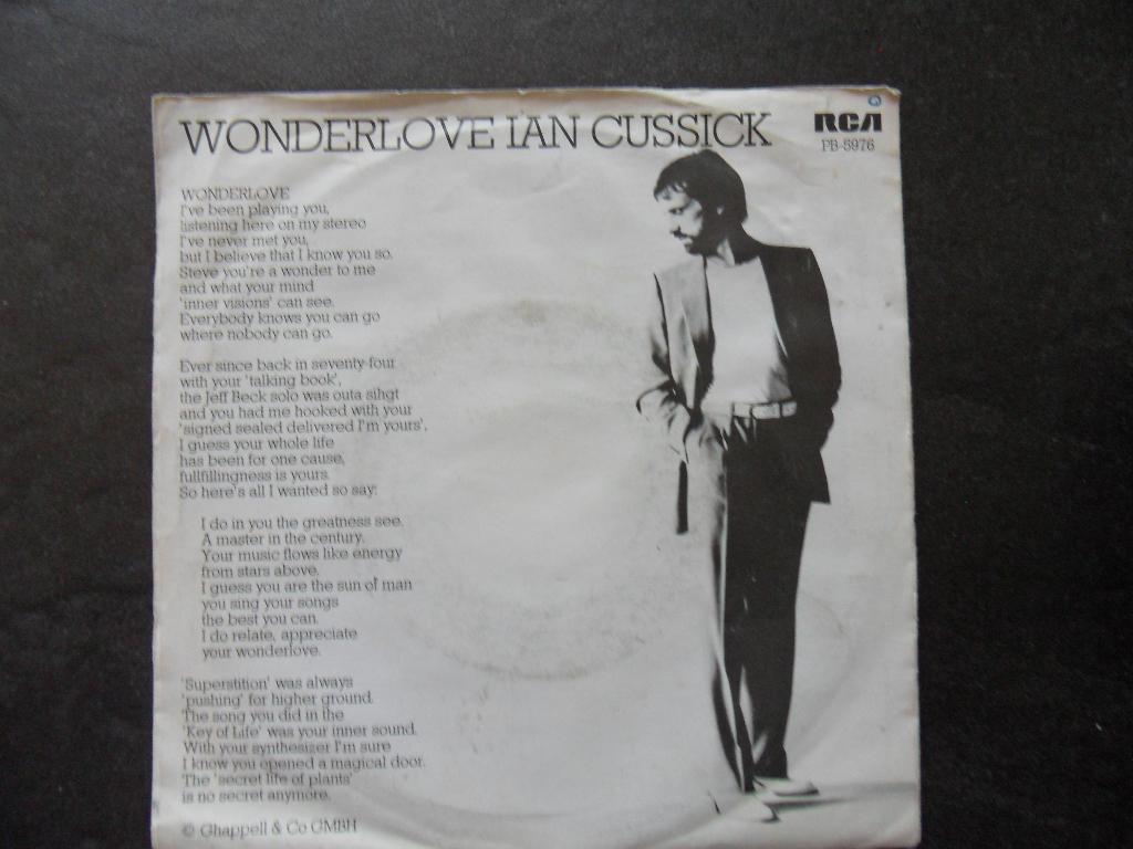 Ian Cussick - Wonderlove, Ophalen of Verzenden, Gebruikt, Pop