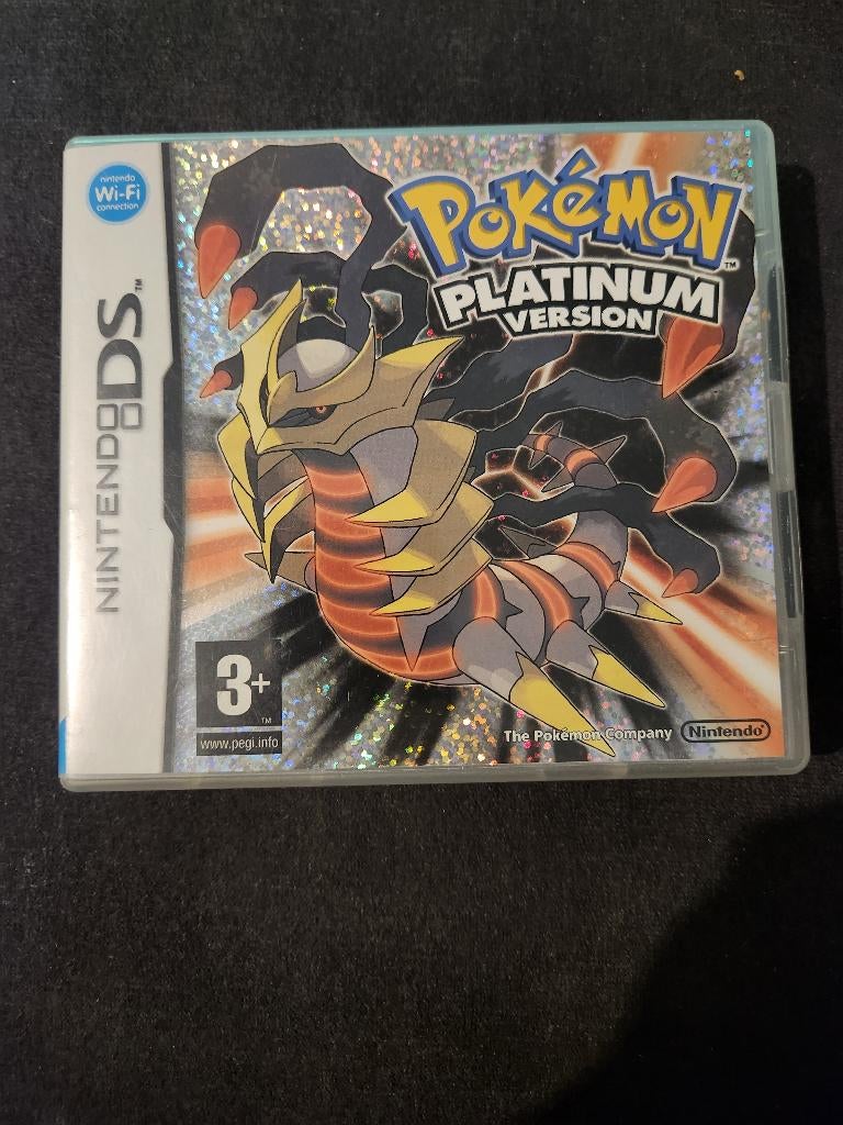 Pokemon platinum version (alleen het doosje), Spelcomputers en Games, Games | Nintendo DS, Avontuur en Actie, 1 speler, Ophalen of Verzenden