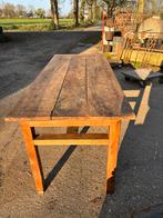 18e eeuwse eikenhouten tafel mooi geleefd prachtige patina, Ophalen of Verzenden